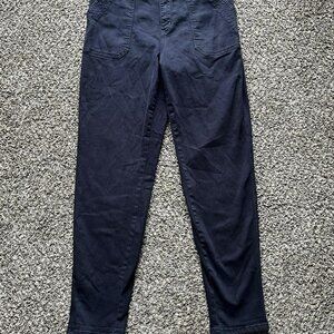 Judy Blue  Pants Womens 9/29 Dark Blue High Waisted Straight Pants Zipper Closur